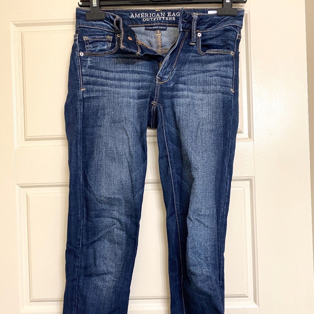 American Eagle Dark Wash Skinny Jeans